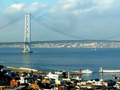 3,「海の細道」のメインロード瀬戸内海3,-２明石海峡大橋（明石の門）と淡路島