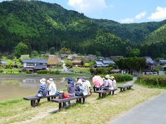 美山かやぶきの里と京北への道