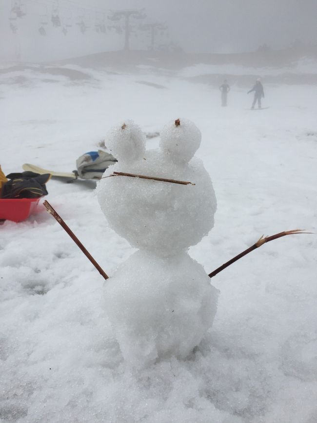 5歳の 『雪遊びしたい！』と<br />私の 『ゆっくり朝ごはんが食べたい！』<br />と いうことで 近場のスキー場を検索、車は雪仕様でわないので 道に雪なし キッズパークあり 朝ごはんバイキングを求めて でたのが <br />今津サンブリッジホテル<br /><br />なんと 車で10分の所に箱館山。送迎、朝食バイキング、ソリ無料貸し出し、アウト後の着替えOK！