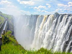 南部アフリカ一人旅【３】ビクトリアの滝(ザンビア側)
