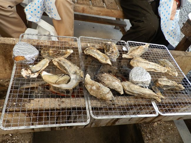 焼き牡蠣を食べに<br />岡山県日生に行って来ました<br />五味の市で牡蠣を購入し向かいで<br />BBQコーナーを借りて牡蠣を<br />食べました<br />うーーん美味しかったですよ