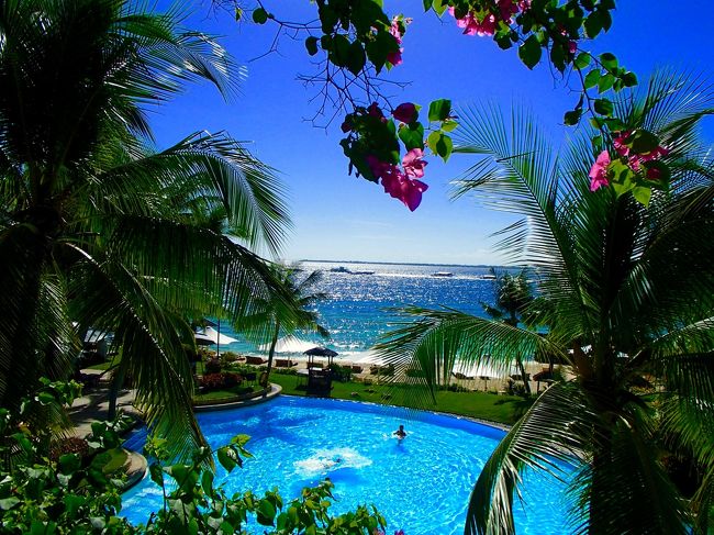 2016初泳ぎは...セブ島♪ シャングリ・ラ マクタン リゾート＆スパ セブ   ☆スゥイートルームにビーチ&スパで癒されて、帰りたくな～い。4tra女子旅 part５.（後編）