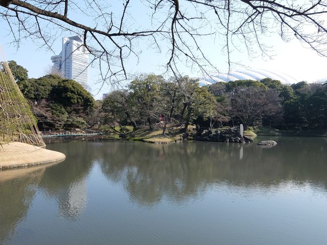 昨年１２月から散策し始めた東京文化財９庭園ですが、今回の小石川後楽園が最後になります。<br />小石川後楽園は、国の特別史跡および特別名勝に指定された由緒ある庭園で、旧浜離宮庭園や六義園同様、見所の多い庭園でした。<br />