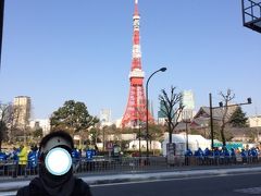 暖かさに誘われて東京マラソン２０１６のコース（４２．195キロ）を応援を兼ねてウォーキング/ジョッギングを楽しむ、、。