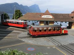 ルツェルン乗物三昧（ルツェルン湖遊覧船～リギ山登山鉄道～交通博物館）