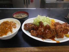 あやしいメニューを食べ歩き1511　　「付け合せ食べ放題のミックス定食　　“とんかつ一”」　　　～下田・静岡～