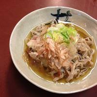 芦原温泉の食堂で夕食-Awara Onsen(Fukui)-