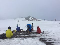 2016年3月5日（土）　強風の大山山頂　おおやまでないです、「だいせん」と読みます！