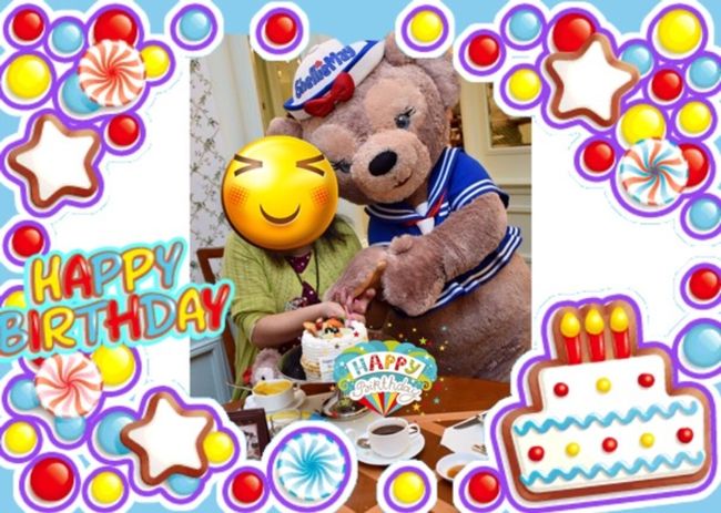 香港ディズニーランドホテルで誕生日会をしました♪