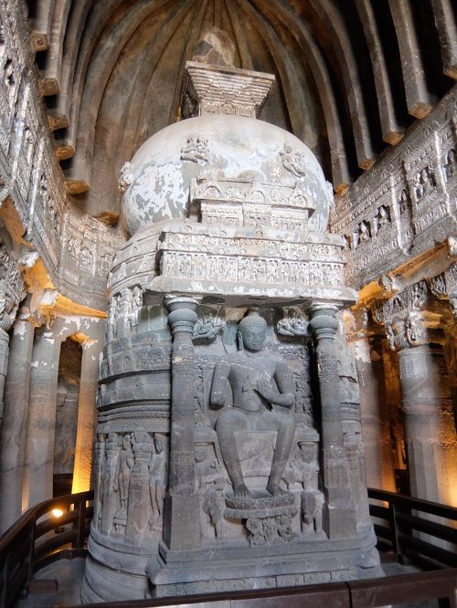 インドヒンドゥー道祖神　石宿 カジュラホ、インドのヒンドゥー教の寺院で石を刻んだエロ