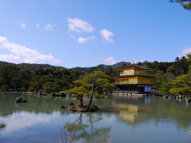 修学旅行では時間がなくて僅かな寺院しか行けなかったため、今回は三泊四日でゆっくりと京都を満喫してきました。<br /><br />本当は一人旅予定でしたが、母も行きたいとのことで二人旅です♪<br /><br />前回と同じく新千歳空港からの旅です(・∀・)