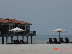 マレーシア　Avillion Hotel ・Port Dickson　（アビリオン ホテル・ポートディクソン）Water Chalet 　海上コテージ　宿泊　2008 3月