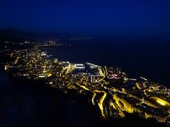 3連休でモナコ＆仏伊(2)　エズ～ラ・テュルビー～モナコをトレッキング＆モナコの夜景観賞