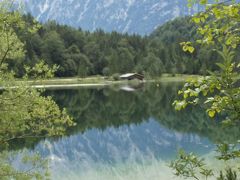 オーストリアのチロル＆エーアヴァルト、ドイツのバイエルンの旅　【５６】　ミッテンヴァルトのフェルヒェン湖畔ハイキング