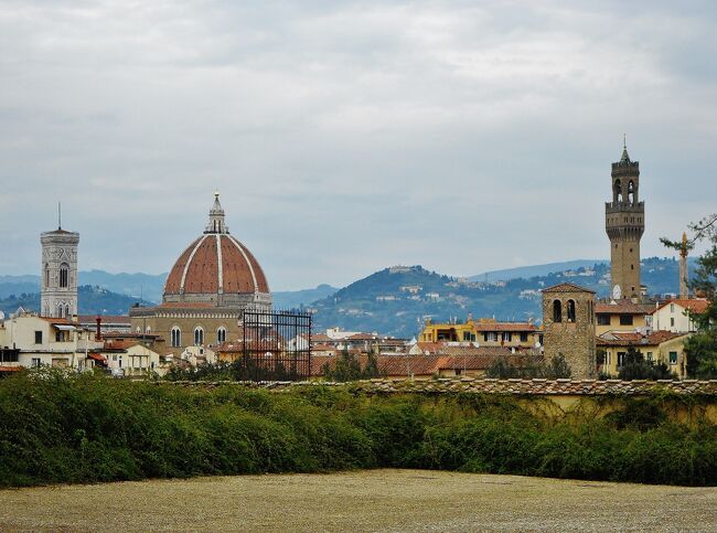 定年の記念として、妻とともにイタリア(ローマ、フィレンツェ、ミラノ)を旅行しました。<br />初めてのイタリアで、不安でしたが、旅行を満喫して無事に帰ってくることが出来ました。<br /><br />■■5日目(2016年3月21日 月曜日)■■■■<br />今日、夕方までフィレンツェ市内観光します。その後、フィレンツェからミラノに電車(Frecciarossa 9540)で移動します。<br /><br />-------------------------------------------------------------<br /><br />【今回のスケジュール】<br />・1日目(3月17日(木曜日))<br /> 羽田空港→ミュンヘン空港 移動(ANA217 )<br /> ミュンヘン空港→フィウミチーノ空港 移動(ANA NH6095)<br /> フィウミチーノ空港→ローマ・テルミニ駅 移動(レオナルド・エックスプレス)<br /> ≪ローマ泊≫<br />http://4travel.jp/travelogue/11105898<br /><br />・2日目(3月18日(金曜日))<br /> ローマ市内観光<br /> ≪ローマ泊≫<br />http://4travel.jp/travelogue/11114846<br /><br />・3日目(3月19日(土曜日))<br /> ローマ・テルミニ駅 → フィレンツェ中央駅 移動(電車 Frecciarossa9414)<br /> フィレンツェ市内観光<br /> ≪フィレンツェ泊≫<br />http://4travel.jp/travelogue/11114979<br /><br />・4日目(3月20日(日曜日))<br /> フィレンツェ市内観光<br /> ≪フィレンツェ泊≫<br />http://4travel.jp/travelogue/11115017<br /><br />・5日目(3月21日(月曜日))<br /> フィレンツェ市内観光<br /> フィレンツェ中央駅 → ミラノ中央駅 移動(電車 Frecciarossa9540)<br /> ≪ミラノ泊≫<br />http://4travel.jp/travelogue/11115888<br />http://4travel.jp/travelogue/11115023<br /><br />・6日目(3月22日(火曜日))<br /> ミラノ市内観光<br /> ミラノ空港 → ミュンヘン空港 移動(ANA NH6054)<br /> ミュンヘン空港 → 羽田空港 移動(ANA NH218)<br />http://4travel.jp/travelogue/11115025