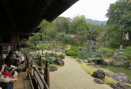 2016春、京都の桜(3/13)：醍醐寺(3)：表書院、三宝院庭園、亀島、鶴島、藤戸石