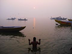 インド北東部と中部の旅10●バラナシで初日の出