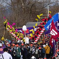 諏訪大社の御柱祭！上社山出し