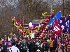 諏訪大社の御柱祭！上社山出し