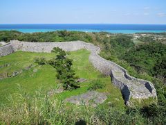 日本１００名城巡り　沖縄編　２日目ー①（座喜味城・美ら海水族館・今帰仁城）