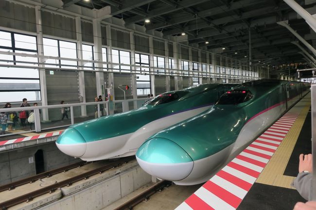 2016.03 東京から札幌へ北海道新幹線で引越し -ＪＲ線乗りつぶし-