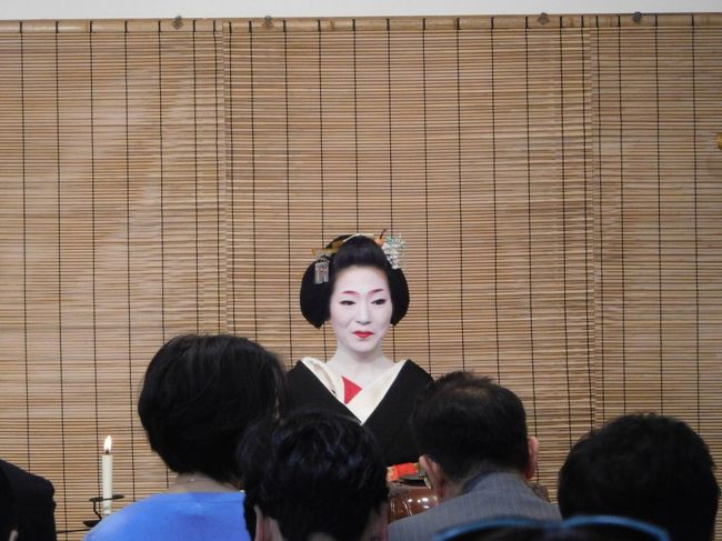 京都です<br /><br />祇園の春の名物　都踊りに行ってきました<br /><br />その後、京都をよく知る友人に連れられて、祇園の街で呑みました。