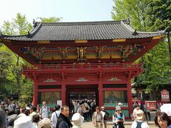 都バス一日券で回る、根津神社つつじ祭りと上野、池之端鴎外荘のランチ