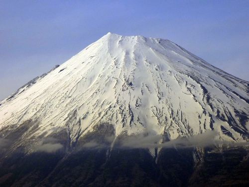 03．春の富士山 東海道新幹線新富士駅 三嶋大社横の桜並木』富士