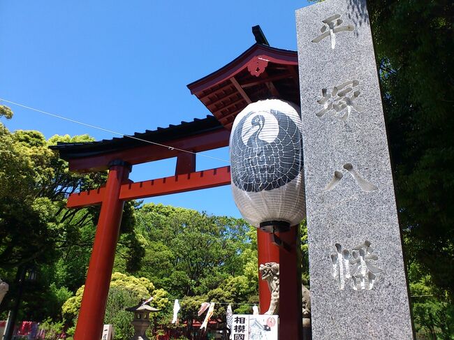 平塚駅周辺と花菜ガーデン