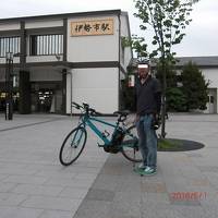 (2/2)電動自転車　パナソニック ジェッター 「東京～伊勢 367.4km」伊勢神宮