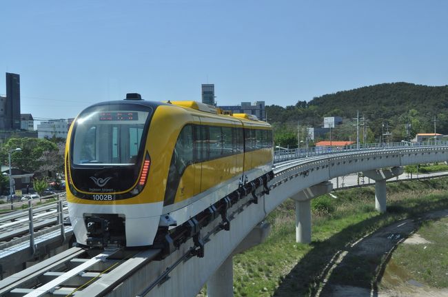 2016年5月韓国鉄道旅行2（仁川空港磁気浮上鉄道）