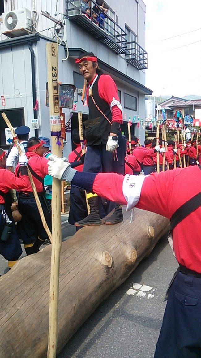 「青空フリーパス」で行く2016年御柱祭（下社・里曳き）観覧日帰りの旅