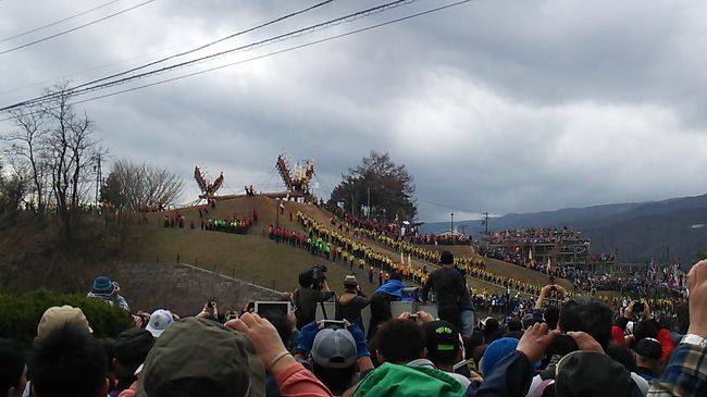 　ご覧戴きましてありがとうございます。<br />　2016年４月２日の土曜日と３日の日曜日の２日間、目黒川の桜、皇居の乾通りの桜、そして７年に１回しか開催されない御柱祭（上社　山出し）を観賞する旅に行ってきました。<br />　そのうちパート１では目黒川の桜の様子を、パート２では皇居乾通りの桜観賞の様子を中心に紹介しましたが、今回は2016年４月２日〜４日の３日間開催された御柱祭（上社・山出し）の様子を中心に紹介していきたいと思います。<br />