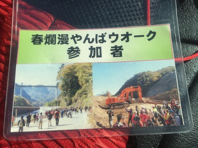 話題の?八ッ場ダムの建設現場を見れる ウォーキング10kmに参加<br />当日は暑くて・・・。<br />でも気持ちよく歩けましたよ。完成したらダムの底に沈んでします町淋しいですね。<br />