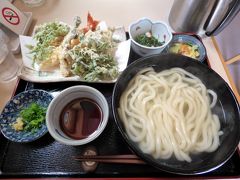 ０３．三島文教町の銀杏並木　讃岐うどん 福梅の昼食