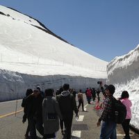 2016春の立山黒部アルペンルート(2)黒部ダムと雪の大谷