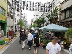 お富士さんの植木市