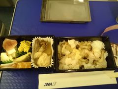 ANA　庄内　→　羽田　プレミアムクラス機内食