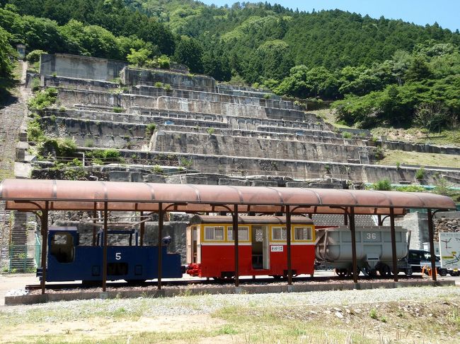 竹田城のそばにある隠れた観光ポイント、鉱石の道めぐり