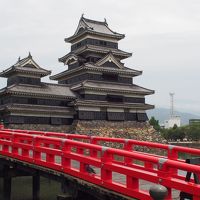 初夏の長野（１泊２日）１日目　国宝松本城と、硫黄の香りと乳白色の白骨温泉！