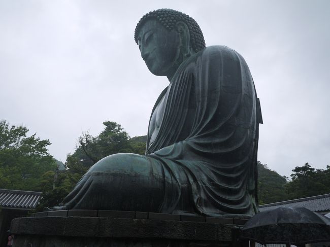 バスで網代温泉。江の島　鶴岡八幡宮　鎌倉