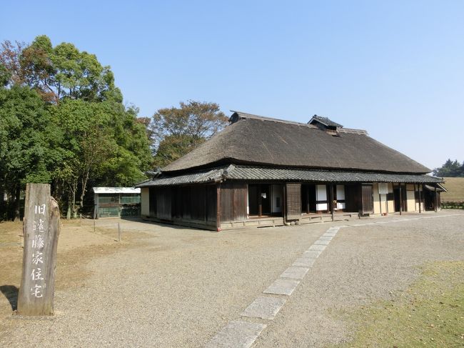 「旧遠藤家住宅」は「さきたま古墳公園内」にある「江戸時代末期」に建てられた「稲作農家」を「幸手市」から「移築」されたものです。<br /><br />「旧遠藤家住宅」のほか「明治初期」に建てられた「旧山崎家住宅」も移築され「二棟」とも「無料」で見学できます。