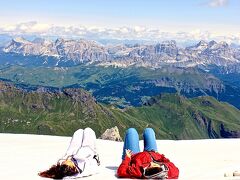 マルモラーダその気高き山よ！　ドロミテの最高峰♪ 快晴の山頂へ