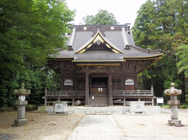 回顧録　2013年7月　茨城・栃木の旅(1)　西明寺・専修寺など