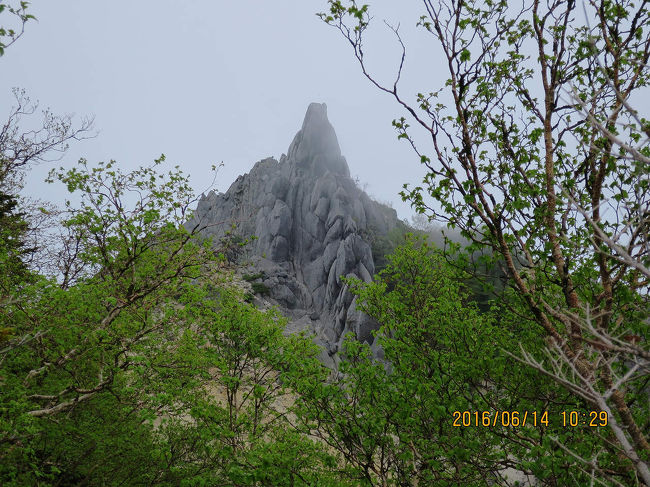 鳳凰三山　青木鉱泉から日帰り