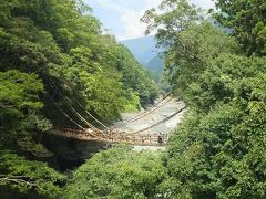 足がすくむ！かずら橋