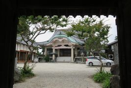 2016梅雨、柴田勝家所縁の地(5/9)：貴船神社と神蔵寺(5)：山門、下社城址の明徳寺へ