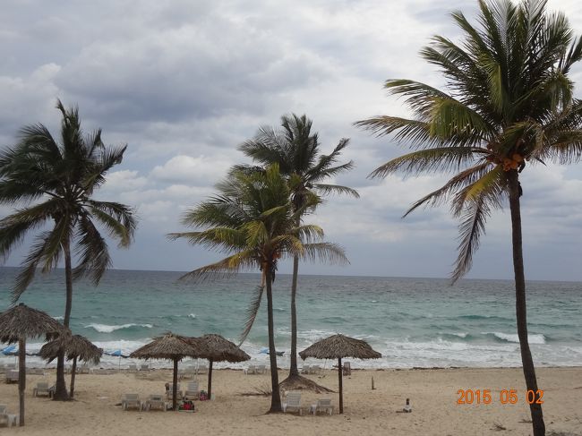 今日でキューバともお別れ（グスン＾＾：）<br /><br />午後発便だから　お昼までめいっぱい遊びましょ＾＾