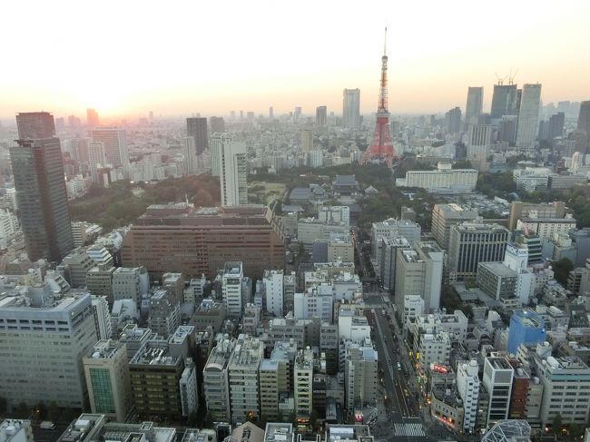 「世界貿易センタービルディング」は「港区浜松町二丁目」にある「１９７０年（昭和４５年）」に「日本で３番目」に竣工した「４０階（１５２ｍ）の超高層ビル」の「会議室・展示場・結婚式場・展望台・レストラン街」などを備えた「複合オフィスビル」です。<br /><br />「１９７１年６月」に「西新宿の京王プラザホテル（４７階／１６９ｍ）」が竣工するまでの僅かな間ですが「日本一の高さ」を誇こりました（ウィキ）。<br /><br />写真は「世界貿易センタービル」の「４０階（シーサイドトップ）」からの眺望です。