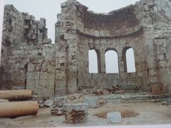 (15)1993年12月ヨルダン・シリアの旅13日間⑭シリア(ﾗｯｶ近郊のﾙｻﾌｧ遺跡 大巡礼都市 聖ｾﾙｼﾞｵｽ教会 地下大貯水池 大聖堂)